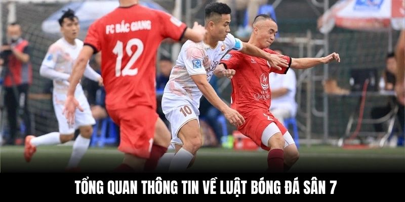 Tổng quan thông tin về luật bóng đá sân 7